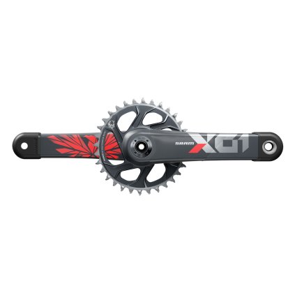 Sram X01 Eagle, kľuky DUB B148 - 170 mm - Lunar/Oxy - 32 zubov