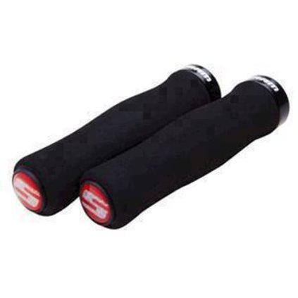 SRAM SRAM LOCKING GRIPS FOAM CONT 129 BLK/BLK