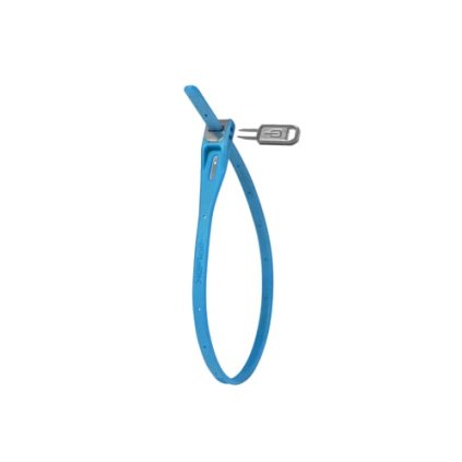 Hiplok Z LOK, uťahovací lankový zámok - Single - Cyan