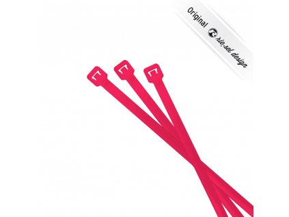 Sťahovacie pásky RIESEL Cable tie - Pink
