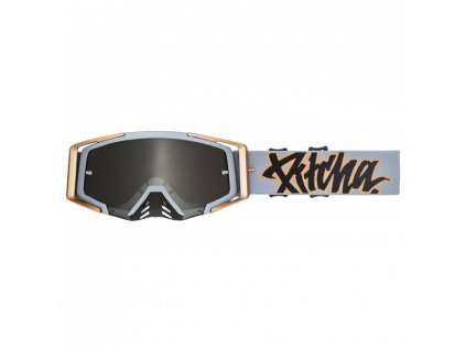 MX Okuliare Pitcha SAVAGE bronze/gent blue - black