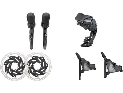 Elektronická cestná sada Sram Force eTap AXS 1X D1 HRD