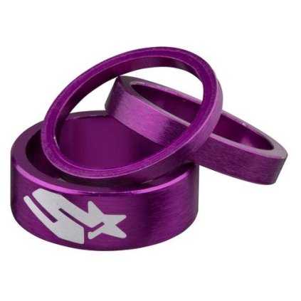 Podložky Spank Spacer Kit 3/6/12mm Purple