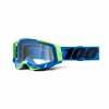 100% Racecraft 2, MX okuliare - Fremont - Clear Lens