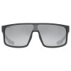 UVEX LGL 51, okuliare - Black Mat/Mir.Silver