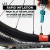Peaty's Holeshot Co2, pumpa + bombičky - 2 Ks - Mtb (25G) - Turquoise