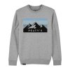 Peaty's Pubwear Crew Mikina - 3 Peaks Sunrise/Heather Grey  (Veľkosť L)