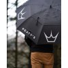 Peaty's Xl Pit Umbrella - 30" Double Canopy, daždník - Black