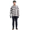 TLD B24D2 GRIND FLANNEL YD PLAID MIST 06