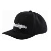 ksiltovka troy lee designs signature snapback curved black white