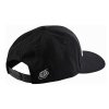 ksiltovka troy lee designs signature snapback curved black white 2