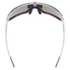 Uvex Sportstyle 237 športové okuliare - CLEAR-MET PURP/MIR.LAV