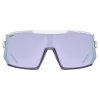 Uvex Sportstyle 235, športové okuliare - CLEAR-MET PURP/MIR.LAV