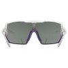 Uvex Sportstyle 235, športové okuliare - CLEAR-MET PURP/MIR.LAV