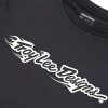 TLD Ruckus Ride Tee, dres LS - Burn Out Carbon