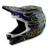 Tld D4 Carbon, prilba - Torched Black/Purple