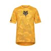 Fox Ranger Tru Dri Ss, pánsky cyklistický dres - Tangerine