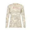 Fox W Ranger Tru Dri Ls, dámsky cyklistický dres - Cream