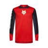 Fox Defend LS  Elevated, pánsky cyklistický dres - Fluorescent Red