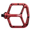 OneUp Flat Pedal Aluminum, pedále - Red