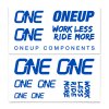 OneUp Decal Kit polep na riadítka - Blue