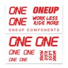 OneUp Decal Kit polep na riadítka - Red