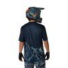 Fox Ranger SS Image Print, dres - Arctic Blue