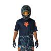 Fox Ranger SS Image Print, dres - Arctic Blue