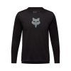 Fox Yth Ranger Ls Fox Head, detský dres - Black