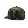 Fox Head Camo Tech Flexfit Hat, pánska šiltovka - Green Camo