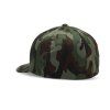 Fox Head Camo Tech Flexfit Hat, šiltovka - Green Camo