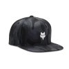 Fox Head Camo Tech Sb Hat, pánska šiltovka - Black Camo