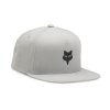 Fox Head Snapback Hat, pánska šiltovka - Steel Grey