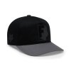 Fox Shadow Snapback Hat, pánska šiltovka - Black