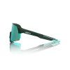 100% S3 Matte Juniper, okuliare - HiPER Mint Mirror Lens