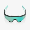 100% Speedcraft Matte Juniper, okuliare - HiPER Mint Mirror Lens