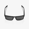 100% Renshaw Soft Tact Black, slnečné okuliare - Smoke Lens