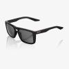 100% Renshaw Soft Tact Black, slnečné okuliare - Smoke Lens