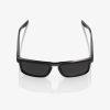 100% Renshaw Polished Black, okuliare - Grey Polarized Lens