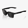 100% Erba Polished Black, cyklistické okuliare - Black Mirror Lens