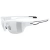 Uvex Sportstyle 806 V, okuliare - White / Smoke