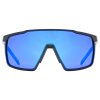 Uvex Mtn Perform S, okuliare - Black Matt/Mir. Blue