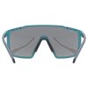 Uvex Mtn Perform S, okuliare - Teal Matt/Mir. Silver