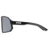 Uvex Sportstyle 237, okuliare - Black Matt/Mir. Silver