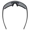 Uvex Sportstyle 237, okuliare - Black Matt/Mir. Silver