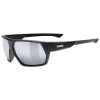 Uvex Sportstyle 238, okuliare - Black Matt/Mir. Silver