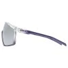 Uvex Mtn Perform, okuliare - Clear-Met Purple/Mir.Silver