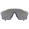 Uvex Mtn Perform, okuliare - Clear-Met Purple/Mir.Silver
