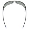 Uvex Equate, okuliare - Black-Blue Matt/ Mir.Blue