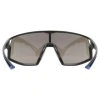 Uvex Skyryse, okuliare - Black Matt/Mir.Blue